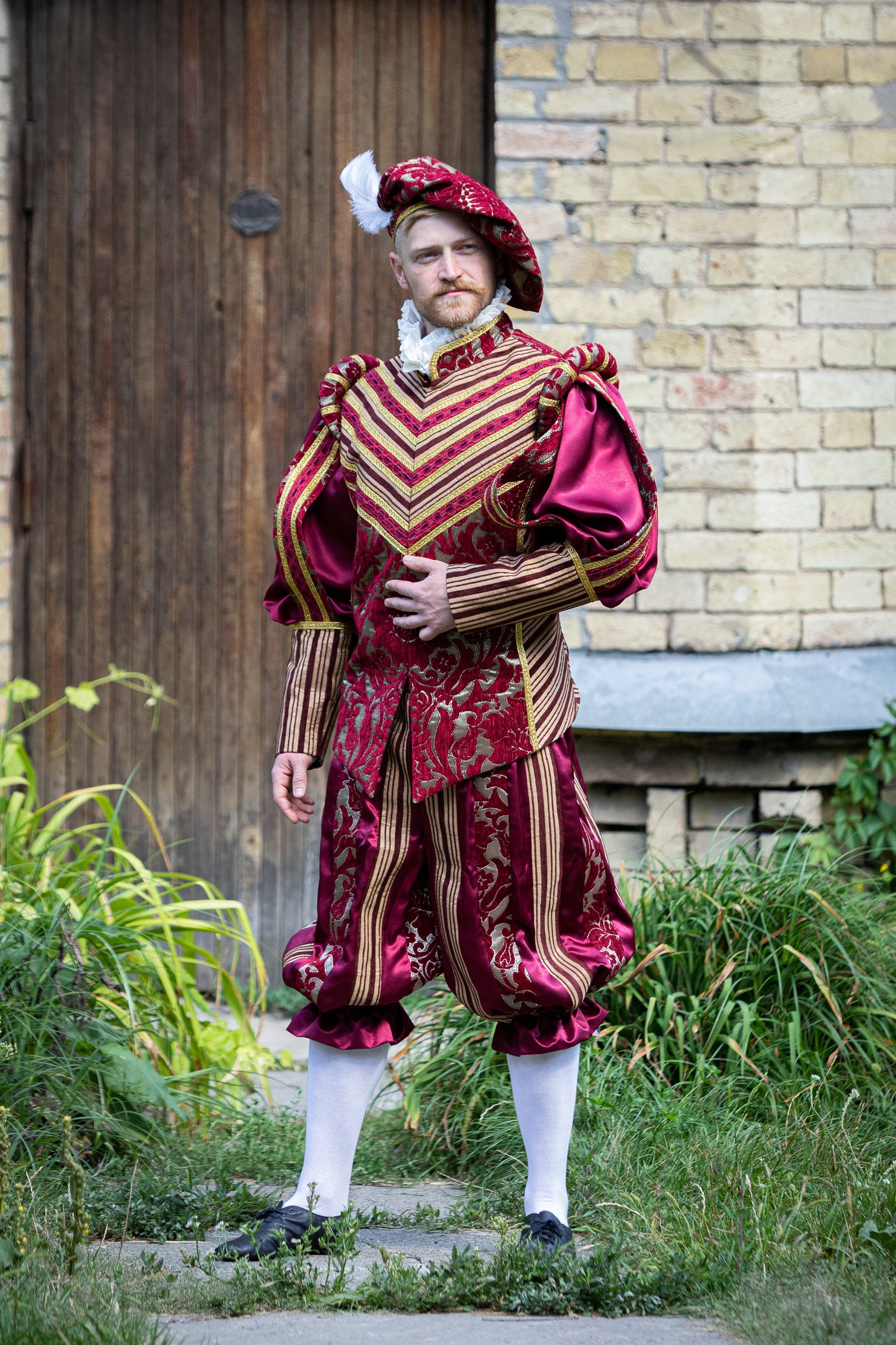 Renaissance Men's Costume Medieval Costume Prince - Etsy