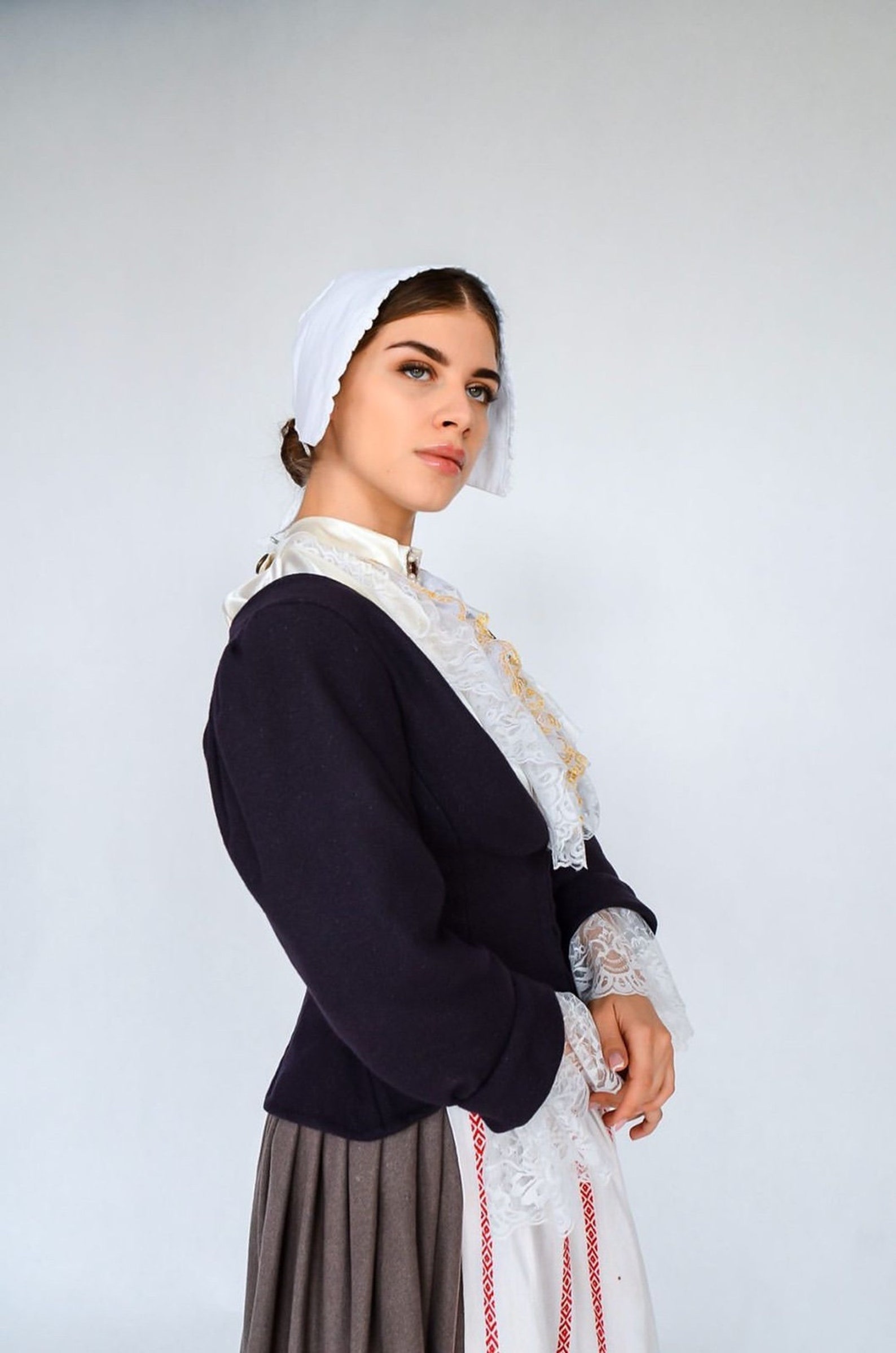 Peasant Renaissance Romantic Reenactment Medieval Dress Etsy