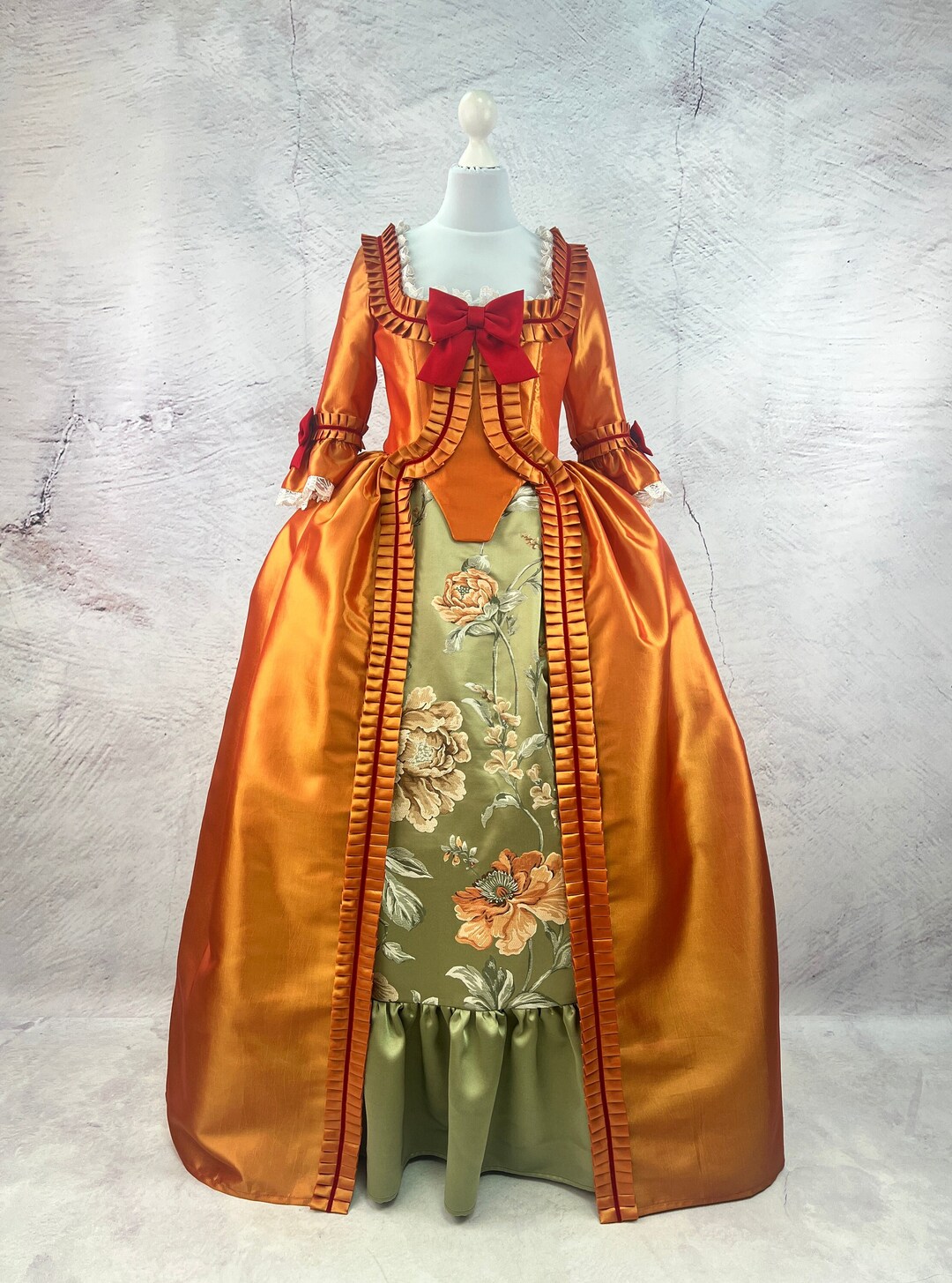 Marie Antoinette rococo jurk Frans koninklijk hof uit de 18e eeuw Etsy Nederland