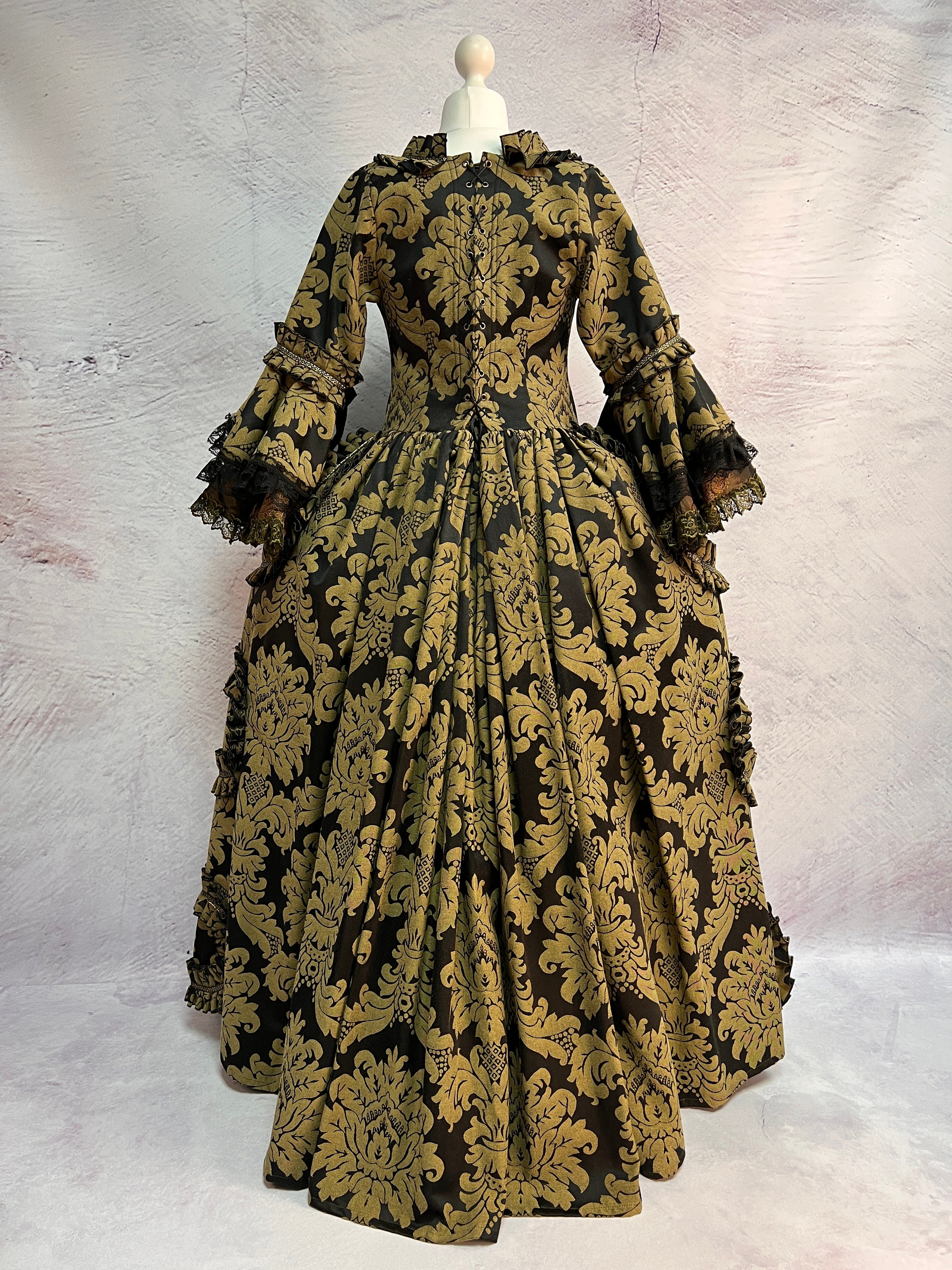 Baroque 18th Century Dress - Marie Antoinette Rococo - Etsy