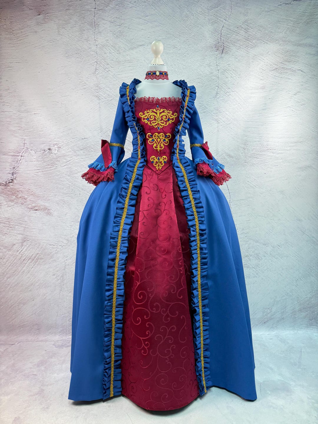 18世紀ロココ調ドレス - マリー・アントワネットの衣装 - Etsy 日本