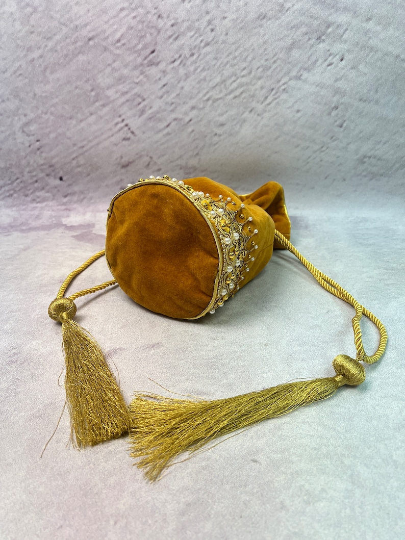 A Velvet Renaissance Bag, Historical Purse, Made to Order - Etsy