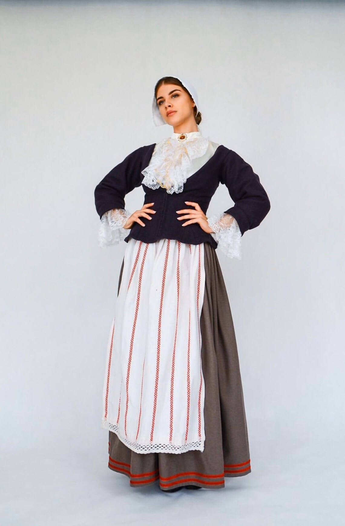 Peasant Renaissance Romantic Reenactment Medieval Dress | Etsy