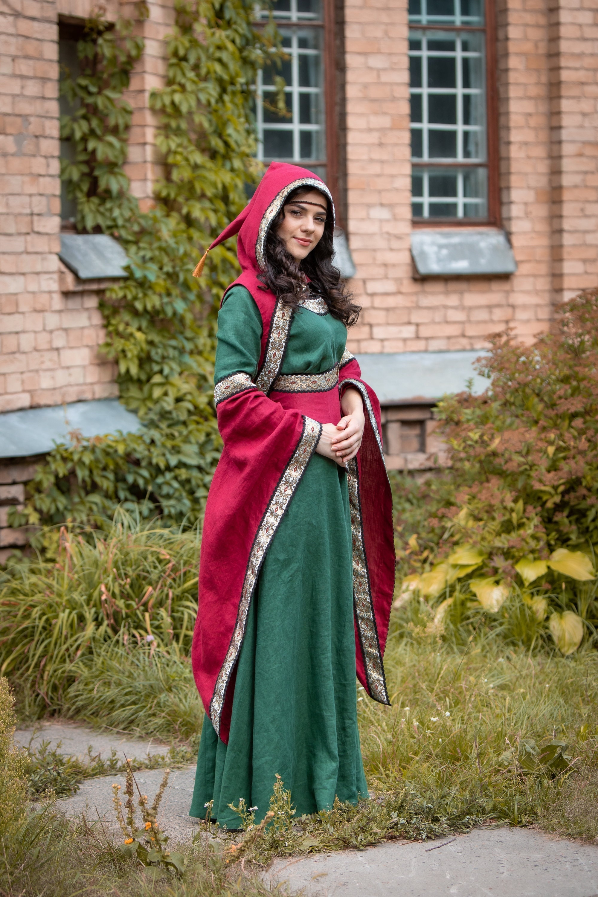 Galadriel Green Dress - Etsy