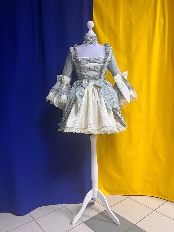 Antoinette velvet top mini dress