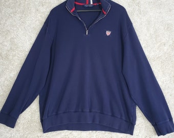 Polo Golf Ralph Lauren Sweater Mens XXL 2XL Pullover Long Sleeve 1/4 Quarter Zip