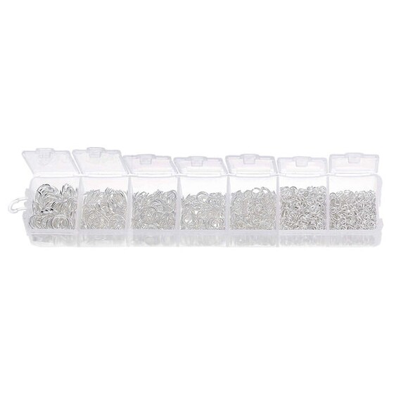 ojales abierta 200 anillos biegeringe, conexión anillos 3 mm ad color plata