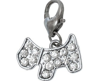 Anhänger für Bettelarmband Hund 27,5x19,5mm