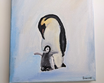 アクリルペンギン絵画 | 8