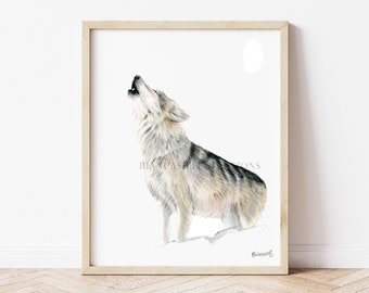 淡雪の狼 色鉛筆画 パステル camel.528 on X: 