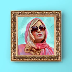 Jennifer Coolidge White Lotus Art Print