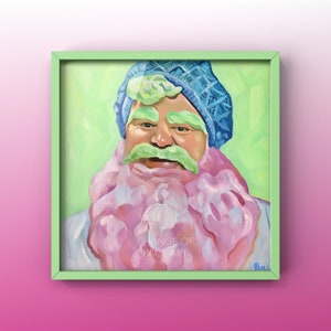 Cotton Candy Randy from GMM Fine Art Print