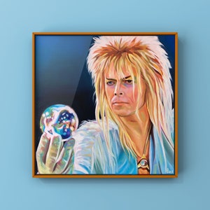 David Bowie as Jareth the Goblin King Labyrinth Art Print