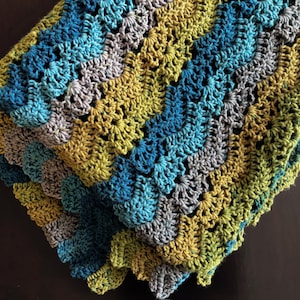 Ocean Waves Blanket