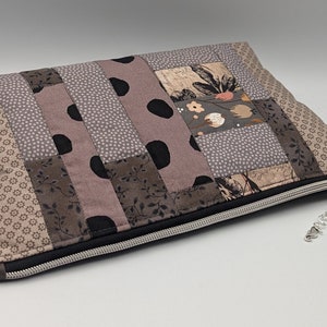 Praktische Damen Kosmetiktasche, Patchwork, Frauen Kulturtasche, Kosmetiktasche, verspielt, Schminktasche, Kulturbeutel., Sofortversand