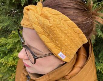 Haarband , Stirnband , Headband , Bandeau , breites Knotenhaarband , Turbanhaarband für Damen, MädchenTwist