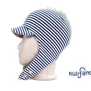 Unterziehmütze, Unterhelmmütze, NEU *mit Schirm* Jerseymütze kopfnah Kinder für Rad/Ski/Snowboard/Skaten/Reiten Helmhaube/ Fahrradhelmmütze