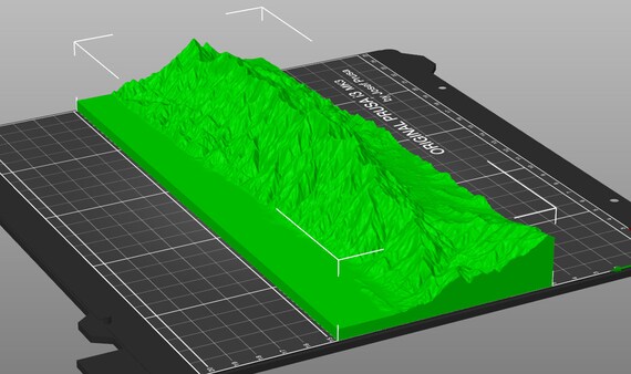 3D Printable Model STL Files for El Avila Mountain Venezuela Wall Decor ...