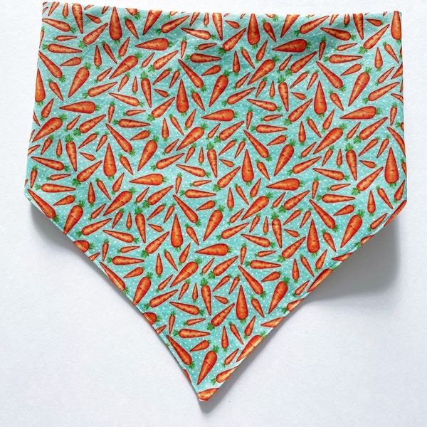 Carrots - Pet Bandana/Dog Bandana/Cat Bandana/Snap Bandana