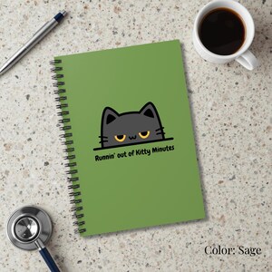 Veterinary Care Journal – Vet Tech, DVM, Pre-Vet , Daily Notes, Medical Notebook Sage