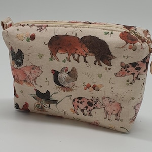 Kosmetiktasche "Hoftiere"