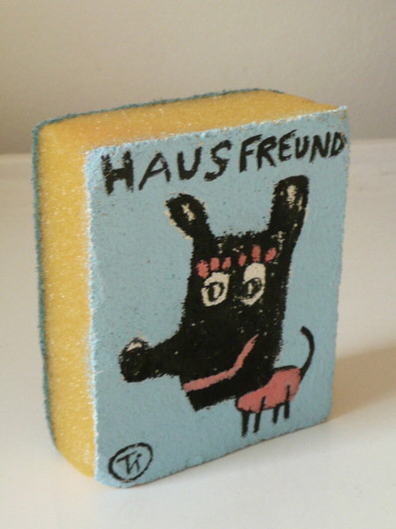 Cleaning sponge Friend of the house Putzschwamm Hausfreund Bild 1