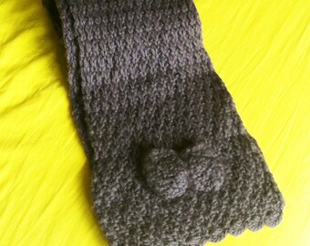 Vintage Schal mit Schleife - Vintage scarf with a bow