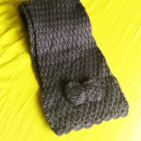 Vintage Schal mit Schleife - Vintage scarf with a bow