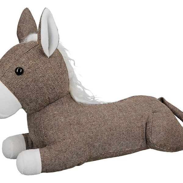 Door stopper animal horse cute door holder door buffer horse door bag in animal shape donkey animal door stopper horse horse pony stuffed toy sack stallion