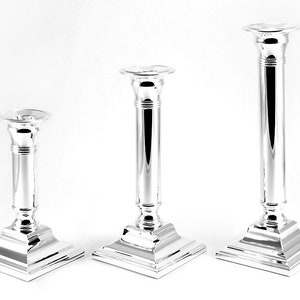 1 candeliere candeliere 3 misure 15 19 23 cm candelabro placcato argento regali idea regalo lampada candela bambini romantico elegante