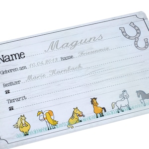 Metal box sign horse stable sign weatherproof individual horse box sign stable board horse box door sign stable sign horse box names