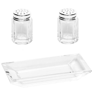Design mini salt shaker glass fine silver mini shaker universal shaker spice pepper shaker shaker silver silver-plated tray metal noble new