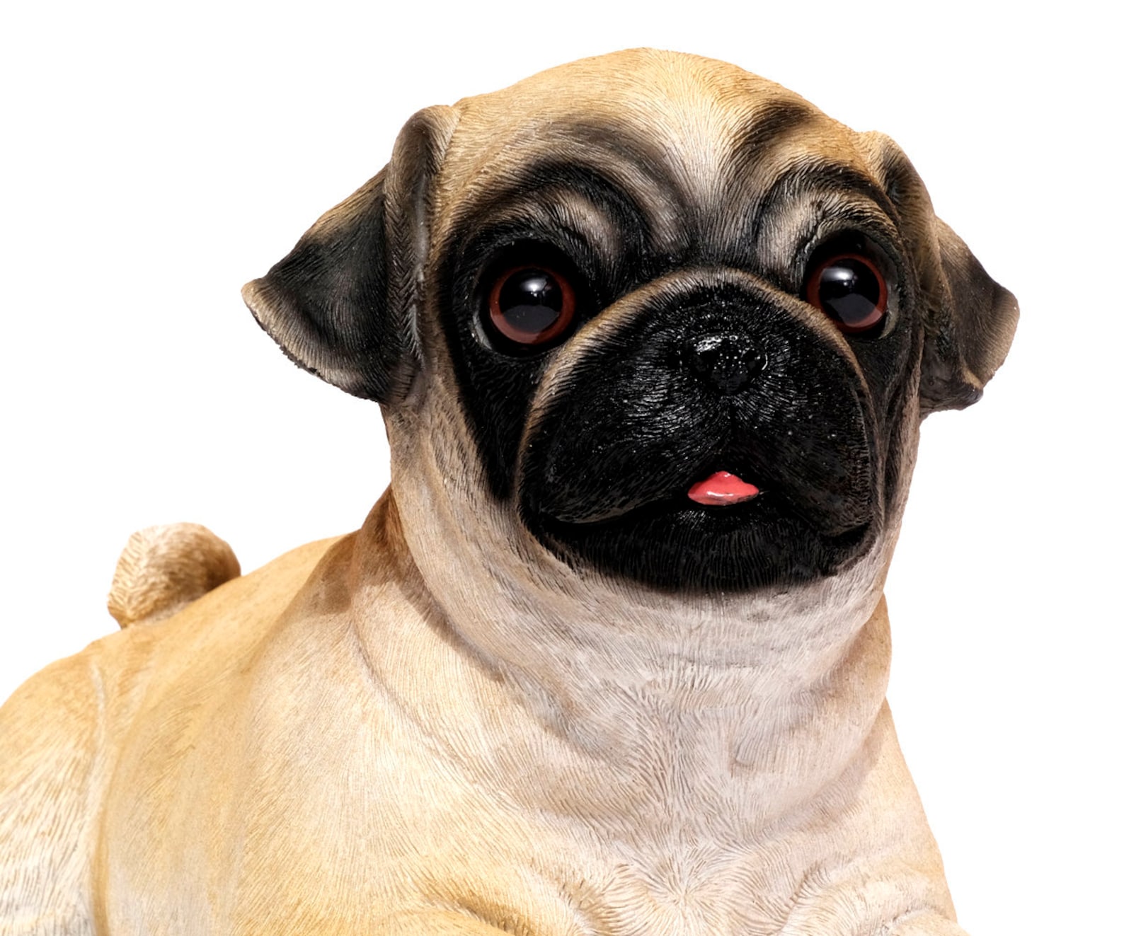 Deko Hundefigur Mops Gartenfigur Mops Hunde deko Tierfiguren Etsy