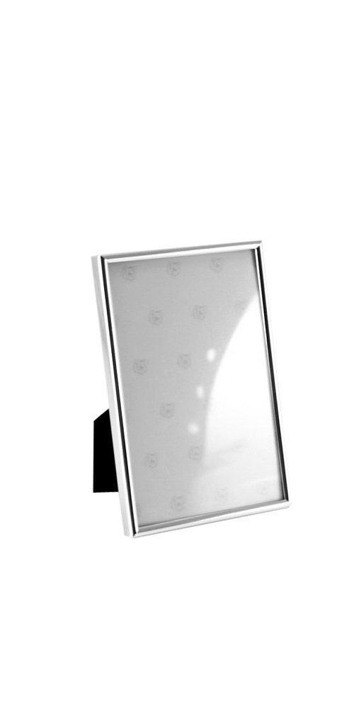 10x15 925 SOLID SILVER PHOTO FRAME with wooden back 10x15 * 7241