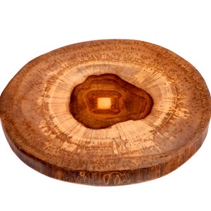 B-Ware wooden tray round coaster wood tray pot coaster flower pot pot serving tray serving plate glass coaster underlay