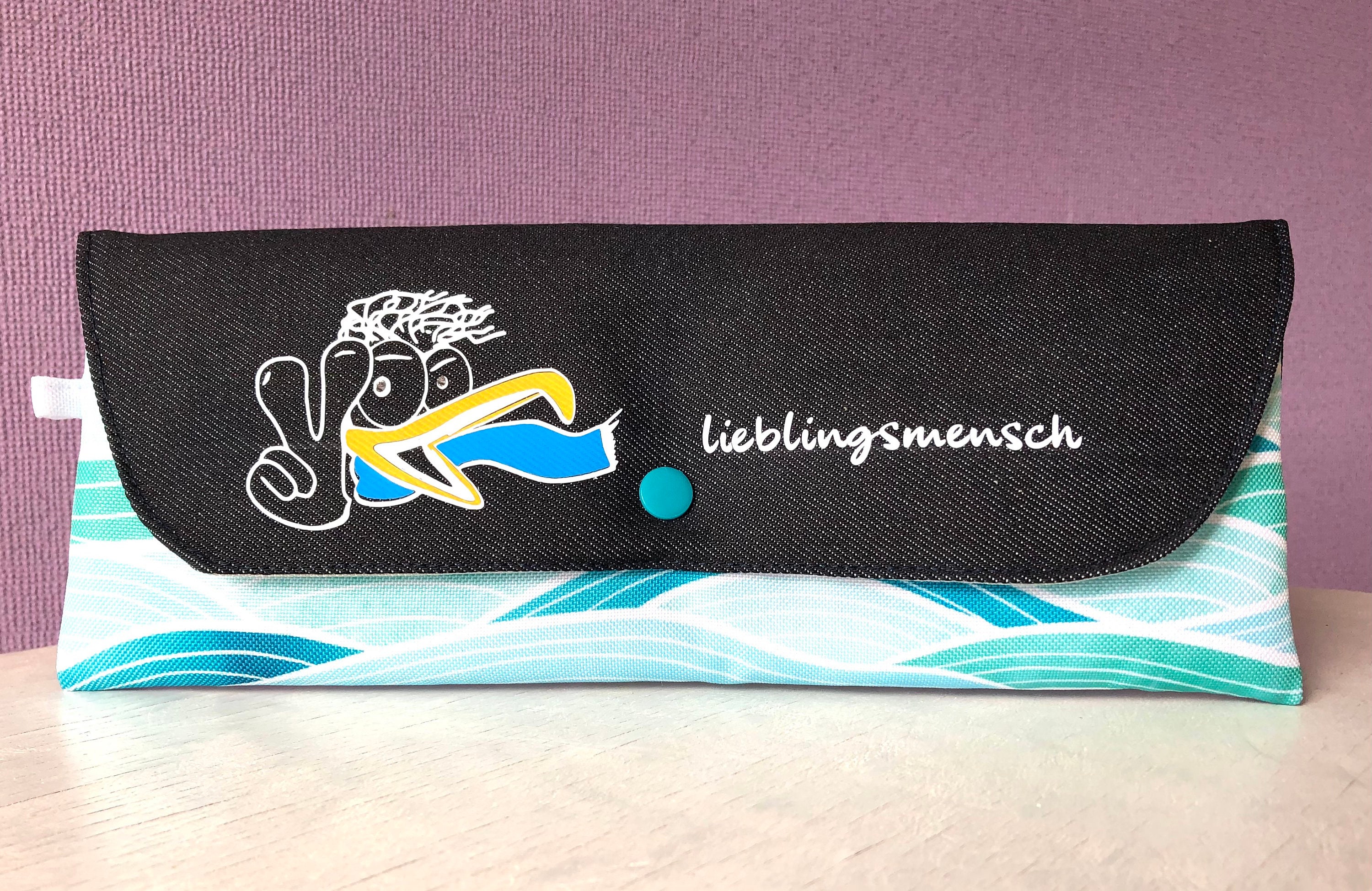 Bolsa de cubiertos sostenible bolsa de cubiertos limpiable de | Etsy