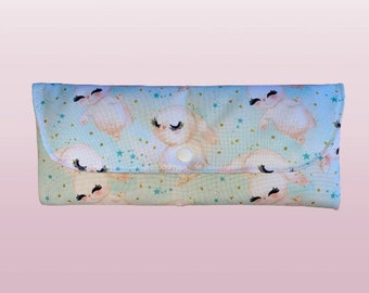 Bestecktasche, Hase,nachhaltig ,tolles Geschenk ,Unikat, Reisebesteck-Wetbag