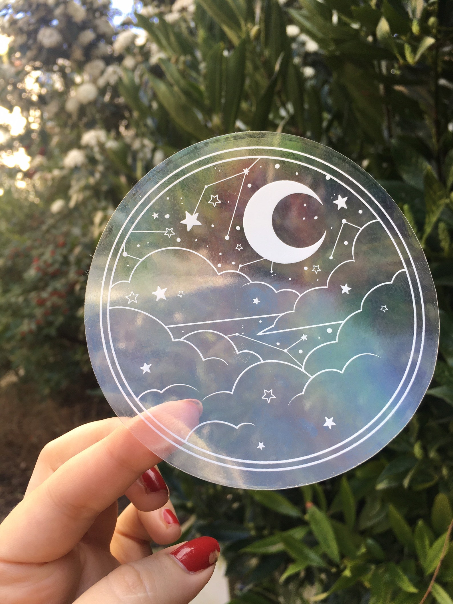 Suncatcher sticker Etsy