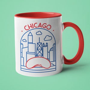 Chicago Mug, Chicago Gift, Souvenir Gift, Souvenir Mug, Chicago