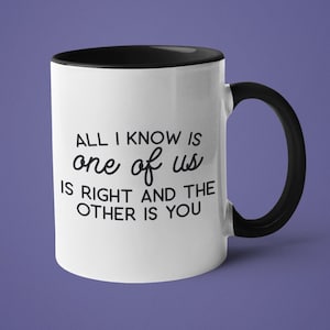 Sarcastic Coffee Mug: Funny Mugs with Sayings