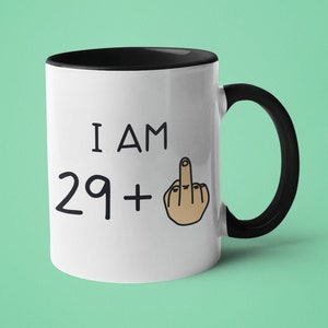 30th Birthday Mug, 30th Birthday Gift, Gag Gift, I Am 29