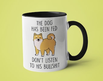 Taza divertida con diseño de perro, regalo sarcástico para amantes de los perros