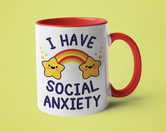 Funny Social Anxiety Mug: Introvert Gift