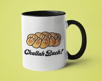 Funny Challah Mug: Jewish Hanukkah Gift