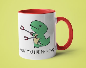 Details about / Tearex dinosaur funny design mug coffee tea cup