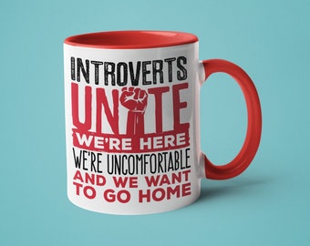Introvertierter Kaffeebecher: Introvertierte Einheit Geschenk