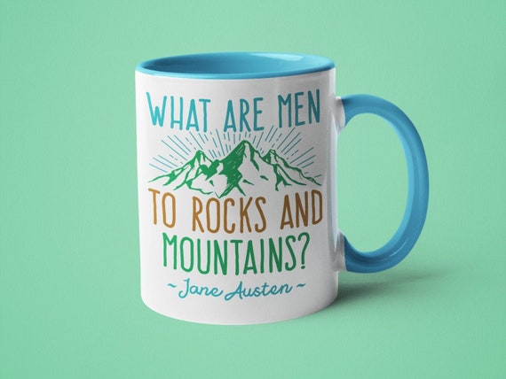 Jane Austen Mug: Funny Book Lover Gift