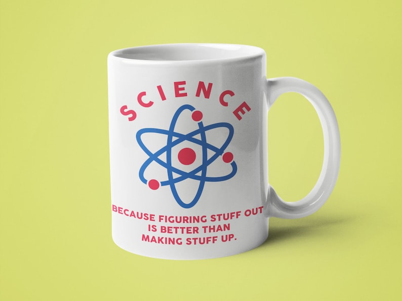 Science Mug Science Teacher Gift Funny Science Mug Science Etsy