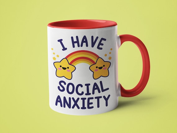 Funny Social Anxiety Mug: Introvert Gift