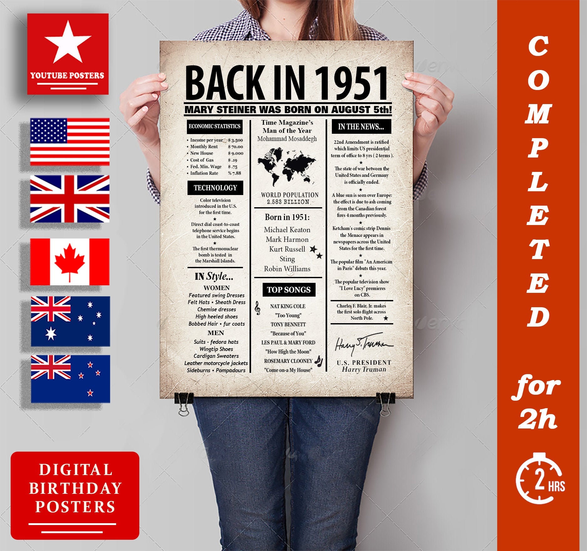 etsy 70th birthday gifts for him